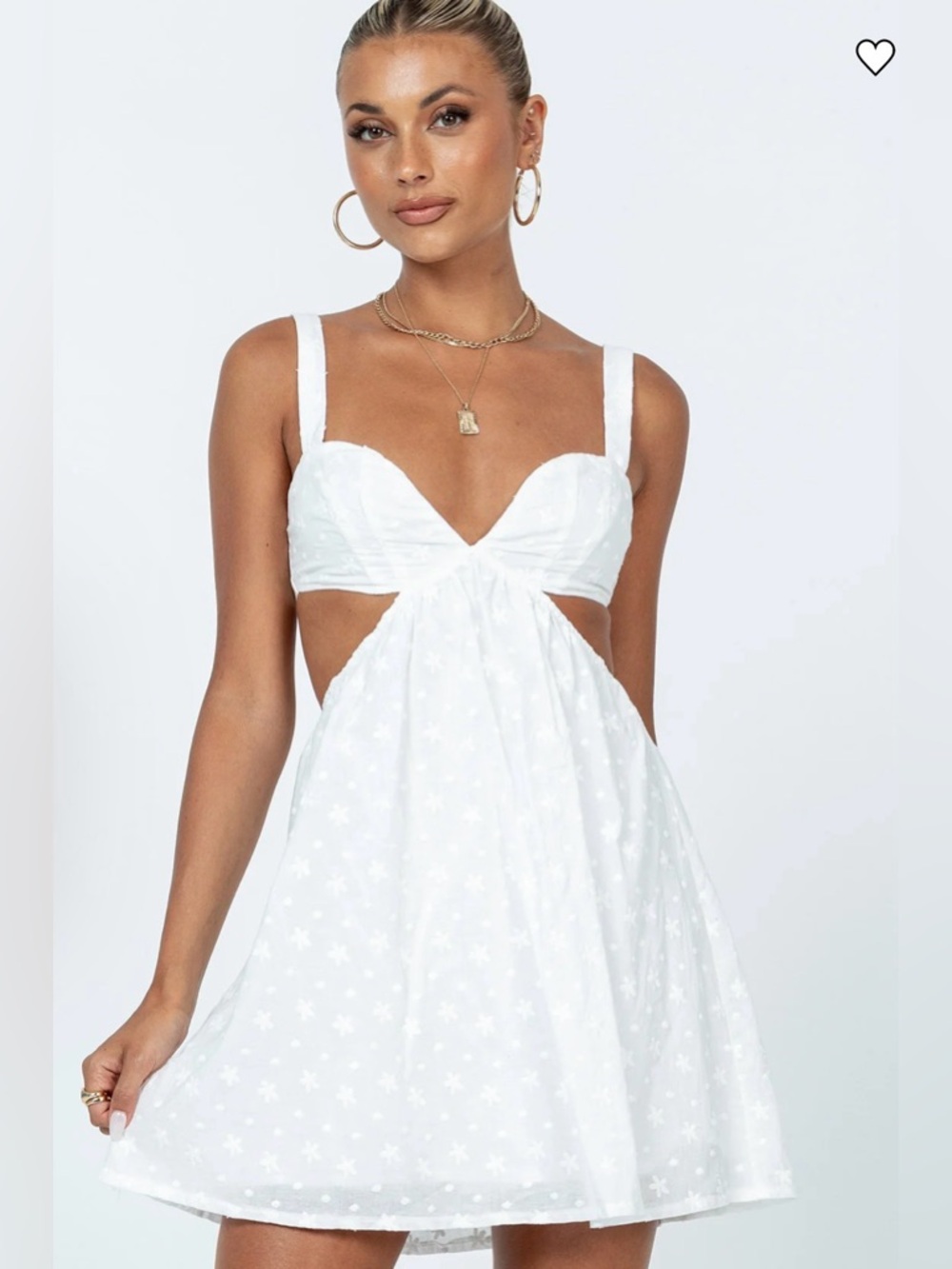 Princess Polly Khalia Cutout Mini Dress
